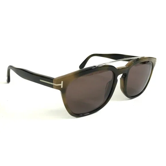 Tom Ford Sunglasses Holt TF516 55E Brown Tortoise Frames with Brown Lenses 54 mm